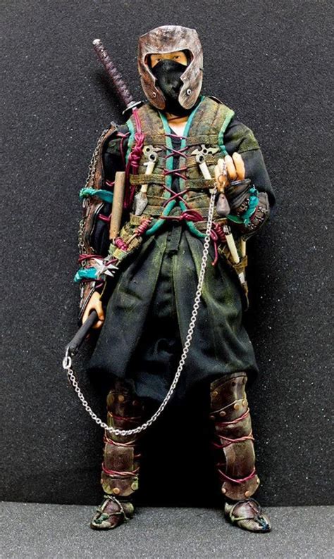 16 Custom Japan Ancient Ninja Warrior Hisashi Ooak Hunterpig