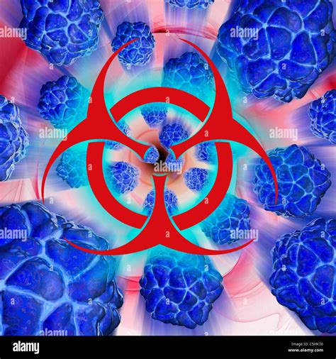 Viral Pathogens Conceptual Artwork Stock Photo Alamy