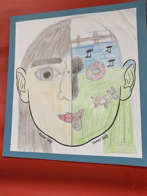 My Inner Self And Outer Self Portraits Hottsbridge Primary School