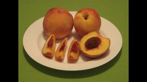 Peach Fruit How To Eat A Peach Youtube