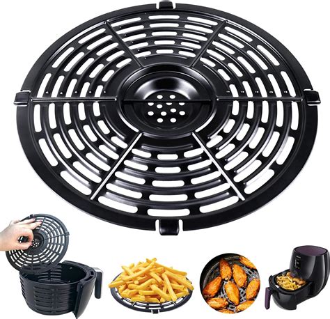 air fryer accessories grill pan for power gowise 5qt air fryers steamer rack