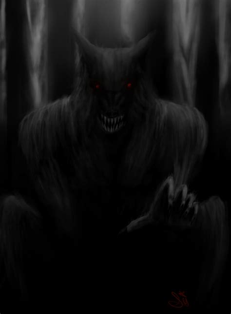 A Monster In The Shadows By Dark Bound On Deviantart