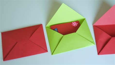 สอนวิธีพับซองจดหมายกระดาษ น่ารักๆ How To Make A Paper Envelopes ทํา