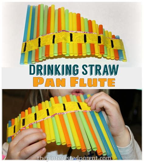 Straw Pan Flute Craft The Pinterested Parent