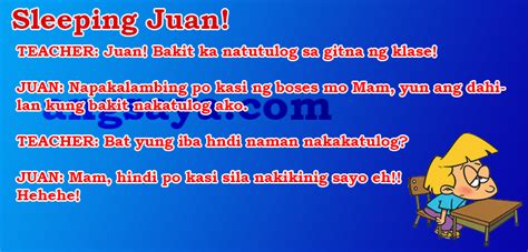 28aug 2014 by shyam reddy no comments. Sleeping Juan Pinoy Joke Pinoy Tagalog Joke Funny Quotes
