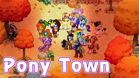 Pony Town Хэллоуинская сходка 2022 Youtube