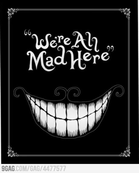 Lewis Carroll We All Mad Here Capas Samsung Fete Halloween