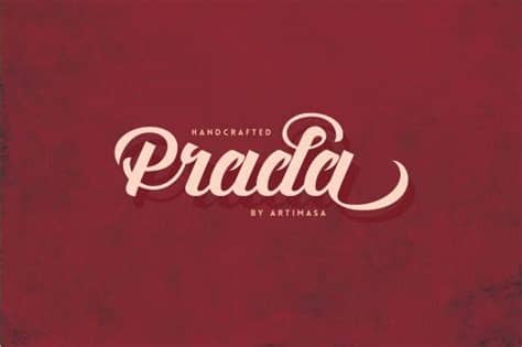 It's the perfect choice for your designs! Check out Prada Script Typeface by artimasa on Creative ...