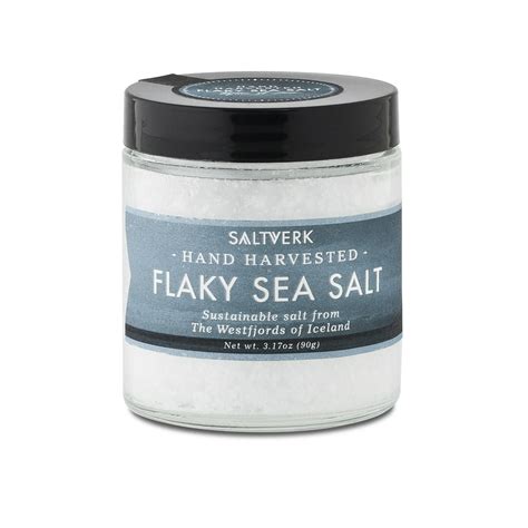 Saltverk Flaky Sea Salt 317oz Of Handcrafted Flaky Sea Salt From