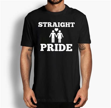 straight pride lgbt gay lesbian bisexual tee t shirt not etsy