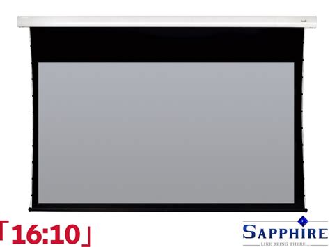 Sapphire 1610 Ratio 301 X 1881cm Rear Projection Electric Projector