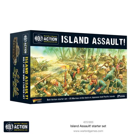 Island Assault Bolt Action Starter Set Plus Desperate Measures Promo