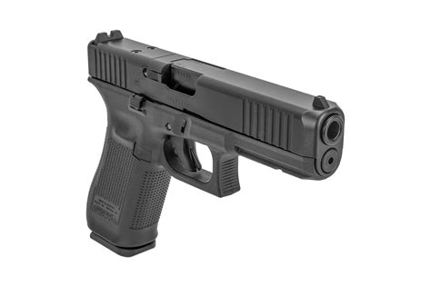 Glock G17 Gen 5 Mos 9mm Full Size 17 Round Handgun 449 Barrel Black