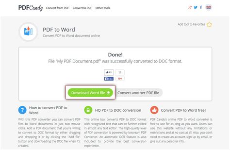 Click on the + button to add a file for conversion. How to Convert PDF to Word Online - Icecream Tech Digest