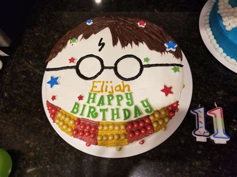 Harry Potter S 11th Birthday Cake