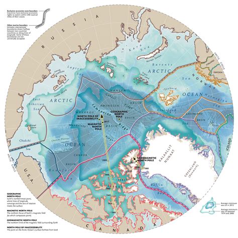 Map of the Week: The Four North Poles
