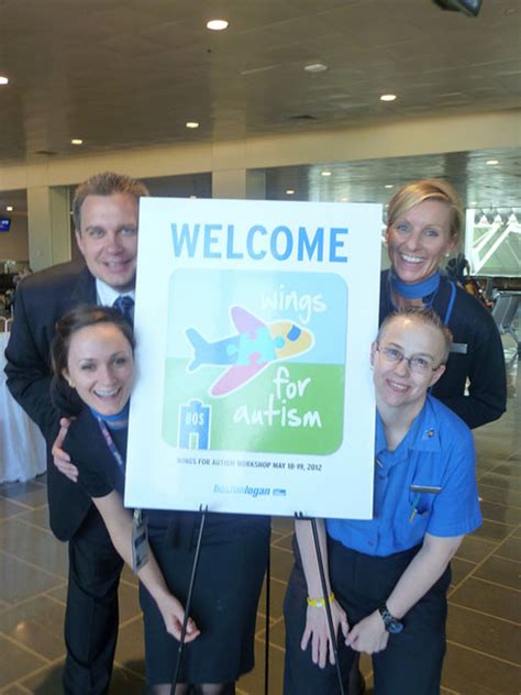 Boston Airport Helps Children With Autism Wings For Autism Program