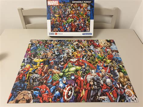 1000 Piece Marvel Jigsaw Puzzle Rmarvel