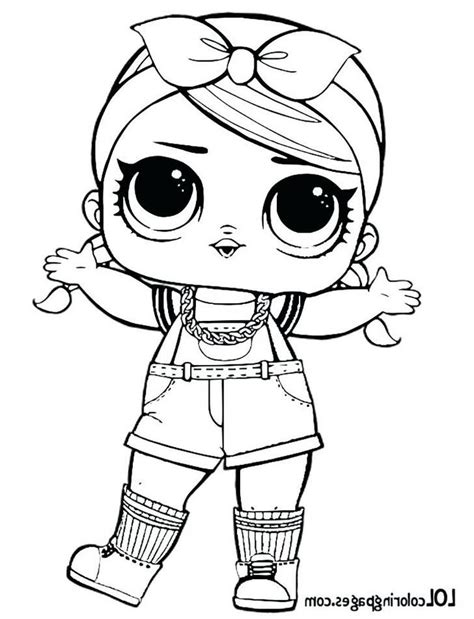 Check the coolest set of printable lol surprise coloring pages for girls presenting unboxed dolls. Lol Doll Coloring Pages To Print Free - TSgos.com - TSgos.com