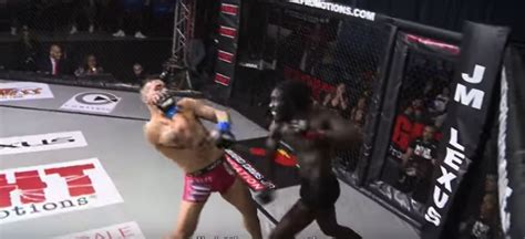 Mma Fighter Knocked Out By A Ridiculous Face Slam Video