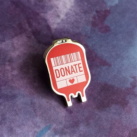 Donate Pin Nerdy Funny And Real By Radgirlcreations Etsy