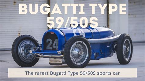 The Rarest Bugatti Type 5950s Sports Car Youtube