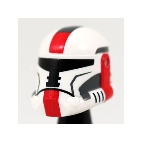 Lego Minifig Star Wars Clone Army Customs Or Red Leader Helmet