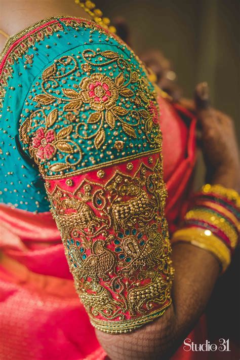 Wedding Blouses Embroidery Blouse Designs Wedding Saree Blouse