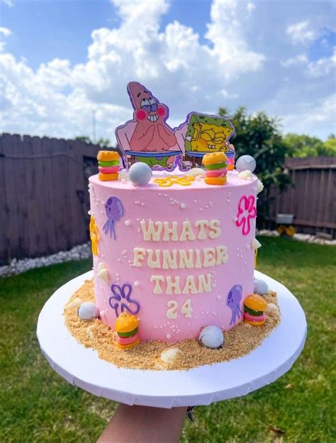 what s funnier than 24 25th birthday cakes spongebob birthday cake funny birthday cakes