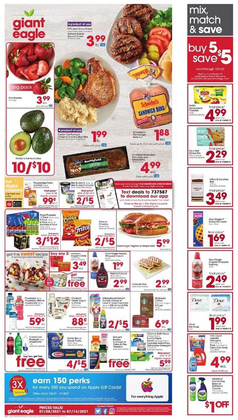 Giant Eagle Sales Circular