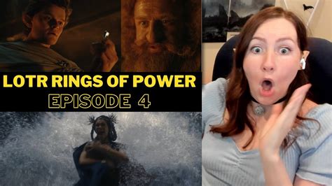 Rings Of Power Season Episode The Great Wave Lord Of The Rings Reaction Review YouTube