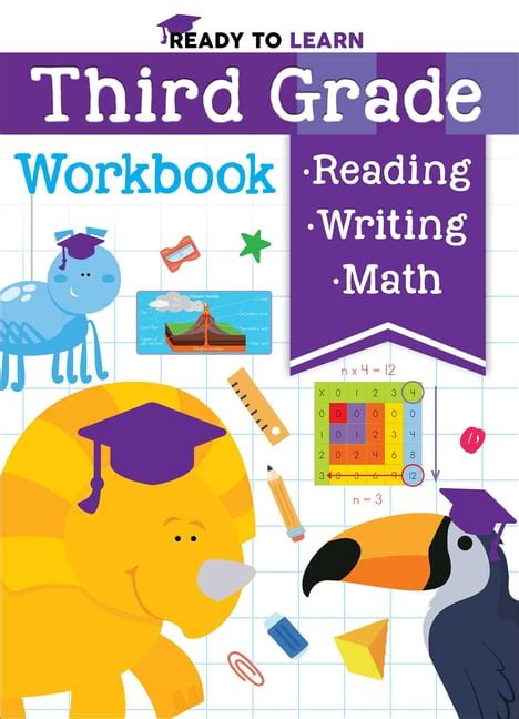 Ready To Learn Third Grade Workbook Paperback