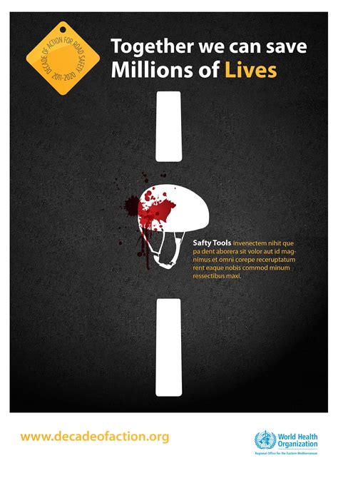 Check Out This Behance Project Decade Of Action For Road Safety Who 2011 2020