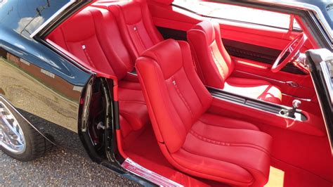 Hanks 1967 Camaro Custom Leather Interior Interiors By