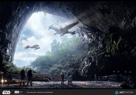 They don't have cliffhangers or cheating. Secret Base | Star wars painting, Star wars art, Star wars ...