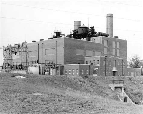 Florida Memory Exterior View Of The Crist Steam Plant Owned And