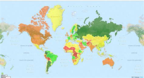 Mapa señala donde están las mujeres más sexy y atractivas del planeta