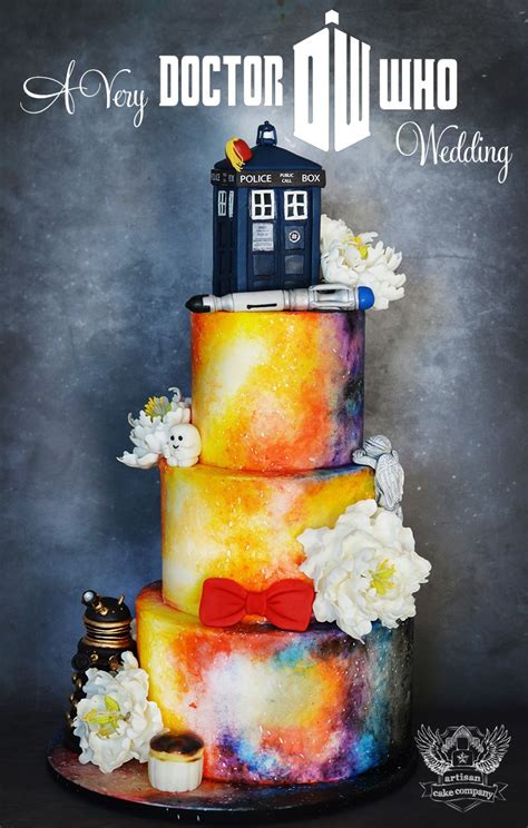 Doctor Who Themed Wedding Cake So Fun Wedding Cakes Pinterest