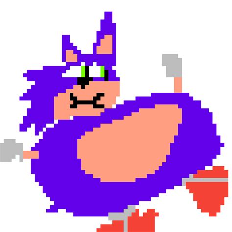 Pixilart Fat Sonic By Avalaco