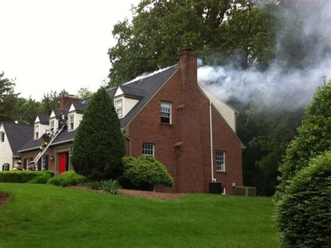 Firefighters Respond To House Fire On Crowfield Lane In Holmdel