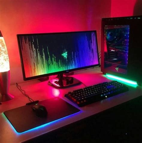 Check out some awesome gaming room setup ideas and our tips for creating the perfect this gaming setup is hard to beat. My personal gaming setup | Video game rooms, Gaming room ...