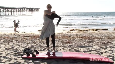 The Undress Wetsuit Challenge Part 1 Youtube