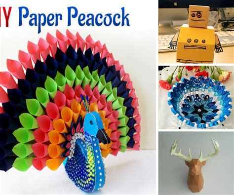 Cool Paper Crafts Instructables