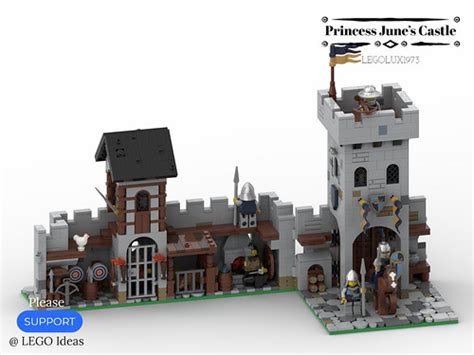 Princess Junes Castle My Lego Ideas Project 07 Hello De Flickr