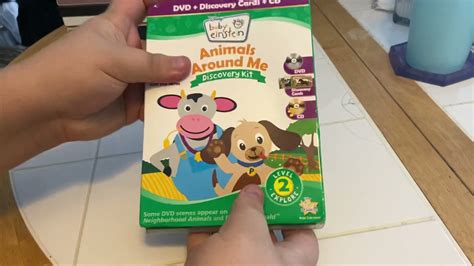 Animals Around Me Discovery Kit Dvd Discovery Cards Cd Unboxing