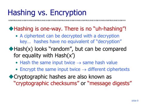 Ppt Cryptographic Hash Functions Powerpoint Presentation Free
