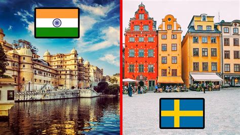 Life In India Vs Sweden Youtube