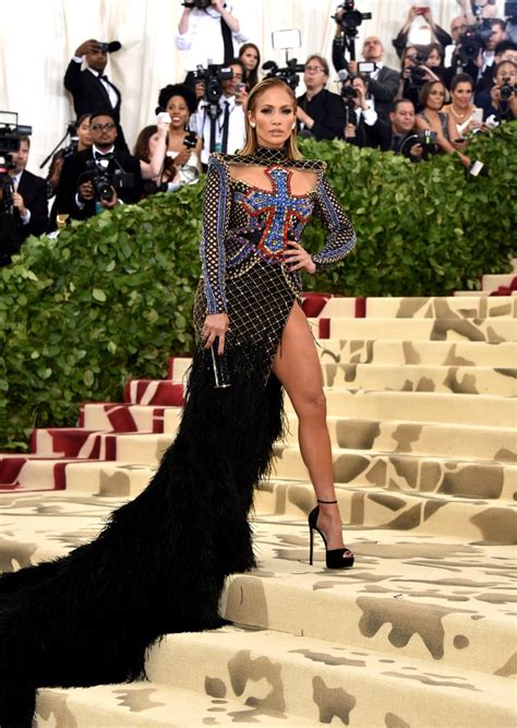 Jennifer Lopez Sexiest Met Gala Dresses 2018 Popsugar Fashion Photo 6