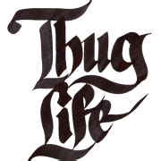 Check spelling or type a new query. Thug Life Text PNG Transparent