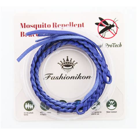 Anti Mosquito Insect Repellent Leather Bracelet Wrist Bands Protection